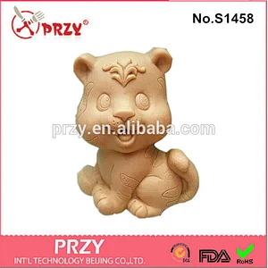 Animal tiger handmade silicone soap mold