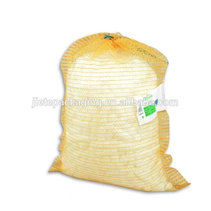 Biodegradable Mesh Net Bag Custom Logo For Cabbage