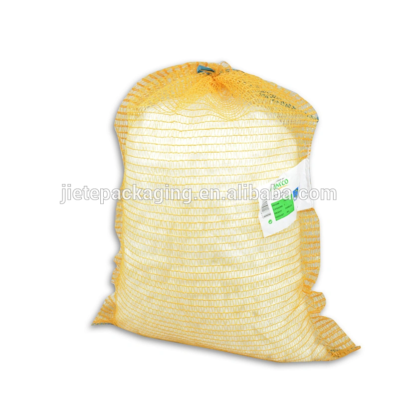 Biodegradable Mesh Net Bag Custom Logo For Cabbage