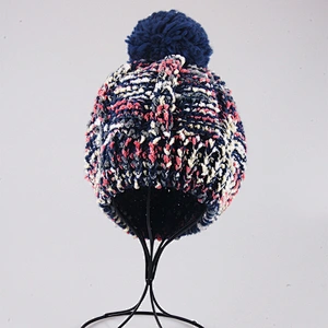 Winter Hat Knitted Beanies Wholesale Knit bling beanie hat camping hiking hat
