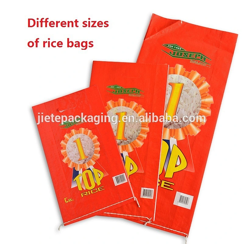 5kg 10kg 25kg rice bag Double-sided coated woven bags Food bags