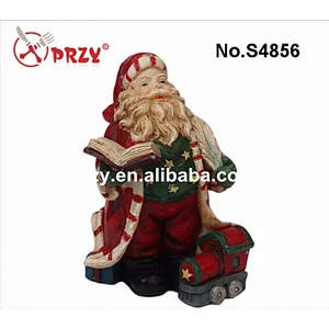 S4856 3D Santa Claus Christmas Mold Silicone Soap Mold Concrete Molds