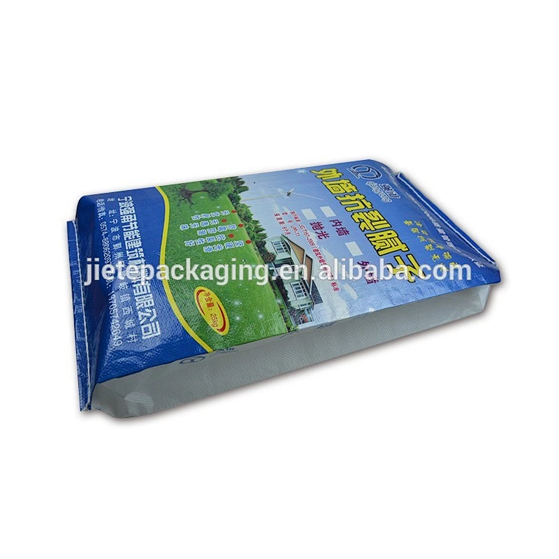 color printed bopp or matte laminated moisture proof cement, putty bags with valve port in packaging