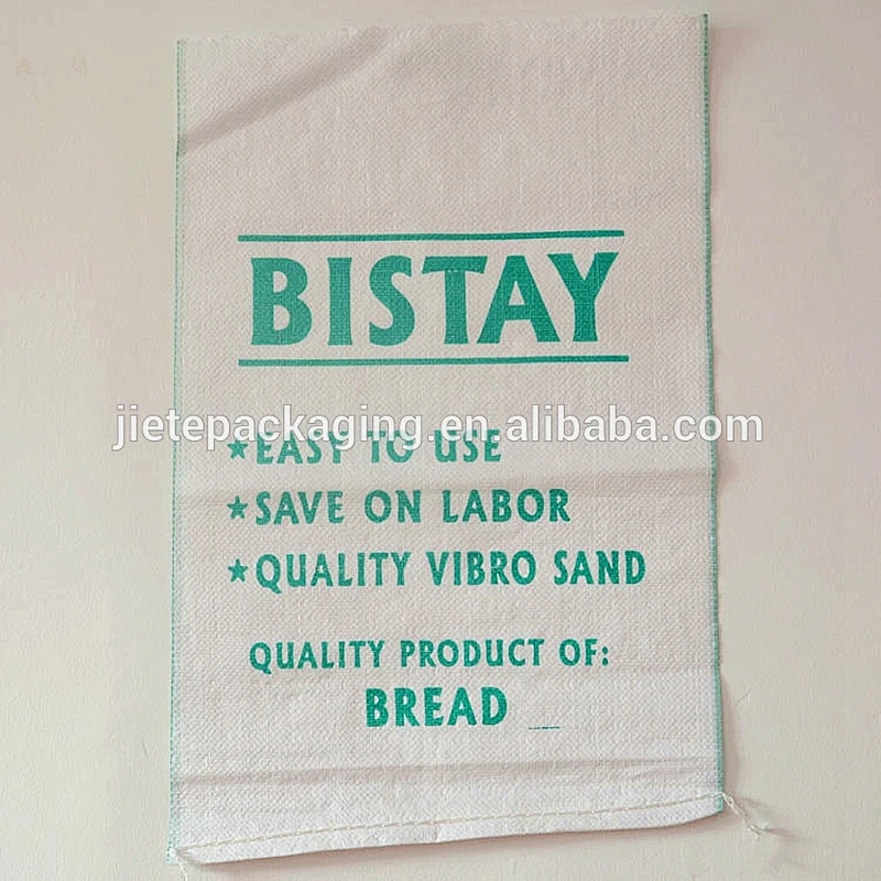 Factory sale cheap durable plastic white pp woven construction and flood control sand packaging bag dimension 10kg 25kg