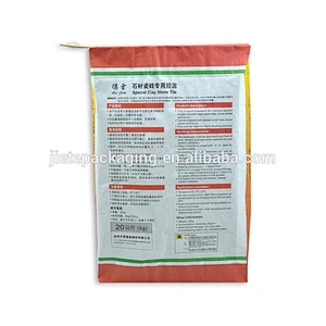 Kraft paper material valve bag for packing glue 20kg
