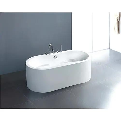 China Wholesale Clear Thick Acrylic Soaking Bathtub Modern Bathtub