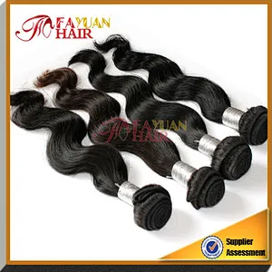 hot body wave hair extensions brazilian hair bundle hair vendors