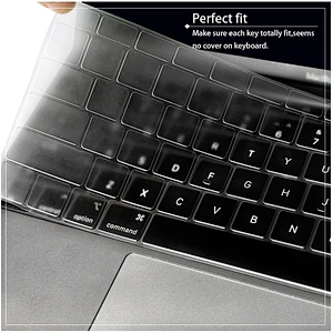 Waterproof Clear Transparent Laptop Keyboard Cover laptop skin For MacBook Air 13