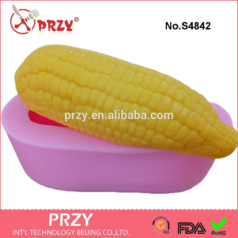 S4842 corn plant soap mold 3D corn molds silicone mold for soap
