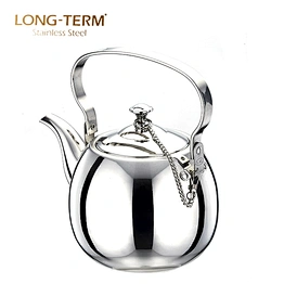L22191614 non-electric S/S 201 whistling tea kettle stainless steel