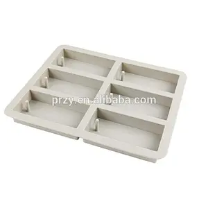 Custom make all kinds of handmade soap mold DIY soap mold 6 square square brick company commander silicone cake mould Custo