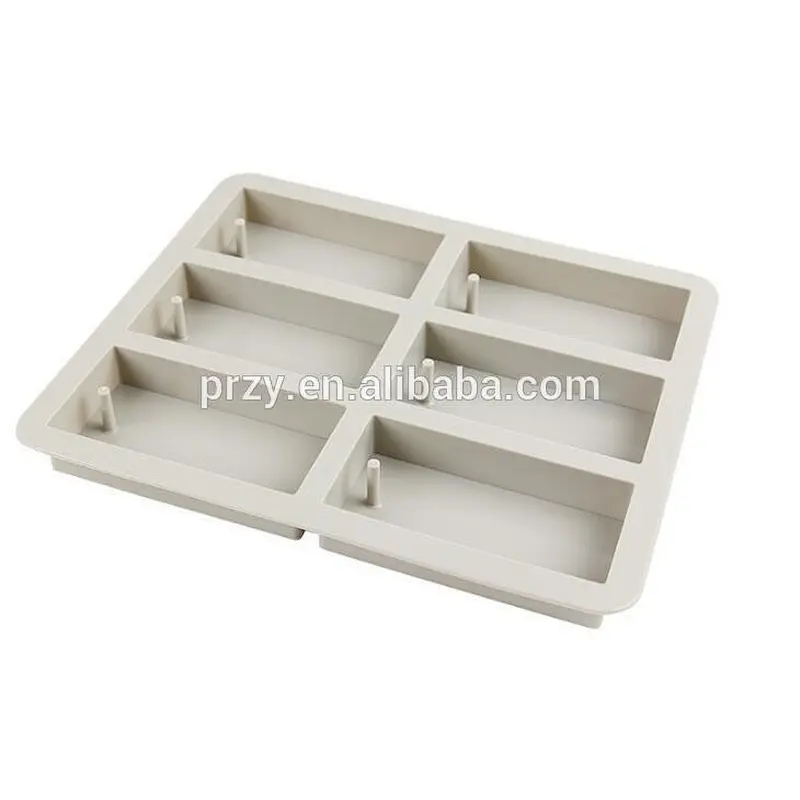 Custom make all kinds of handmade soap mold DIY soap mold 6 square square brick company commander silicone cake mould Custo