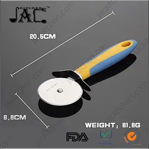 Convenient Stainless Steel Plastic Pizza Wheel