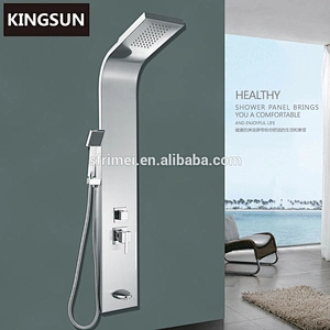 Bathroom Fashion Rose Gold Shower Panel Chain Stainless Steel