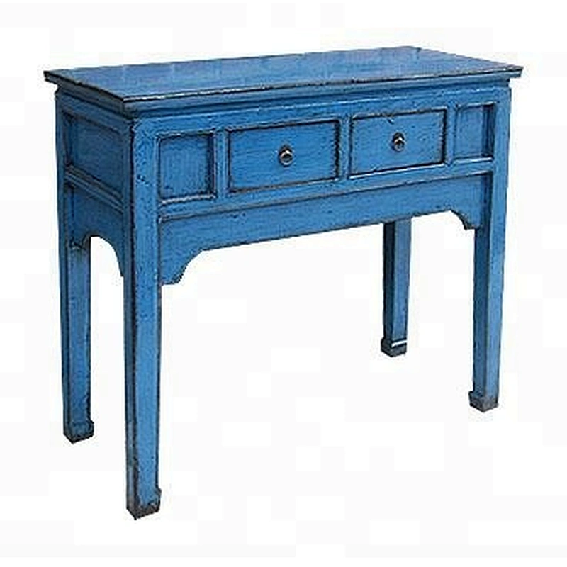 chinese antique & recycled wood oriental furniture, console table in living room