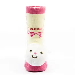Oem Custom 3d cartoon pattern newborn cotton ankle socks non slip infant rubber sole toddler Socks baby cute kids