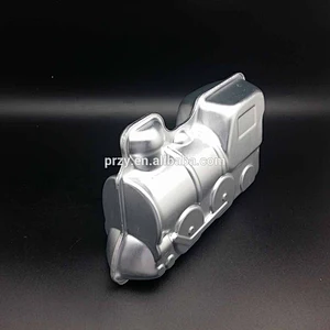 Train Shaped Metal Cake Molds,Aluminum.Alloy Baking pan for cake making