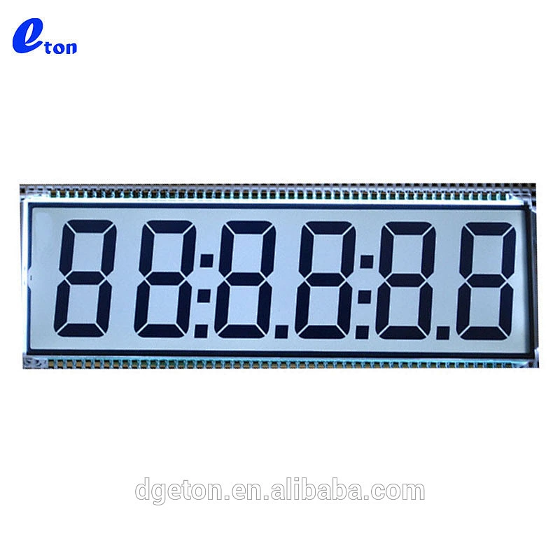 6 digits 50PIN Fuel Dispenser LCD display LCD Panel