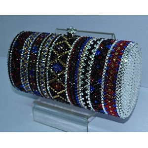 Factory Directly Price jewelled clutch bag
