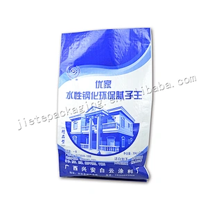 High quality plain white plastic laminated pp woven big bag for cement
