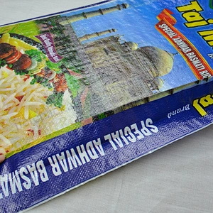Customized laminated plastic pp woven Thailand rice bag 25kg