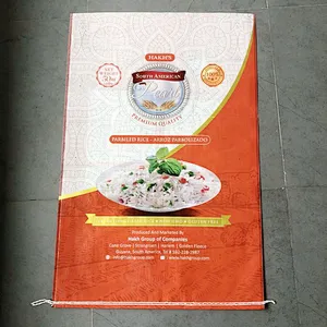 Bopp laminated 10kg pp woven rice packaging bag for sale, plastic bag of rice ,25kg 50kg  rice bag size