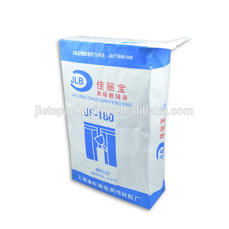block bottom kraft paper valve bag packing building materials
