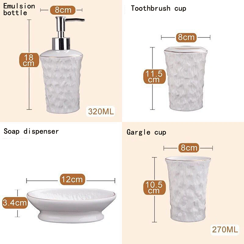 Eco-friendly material creative style multifunctional bathroom sets
