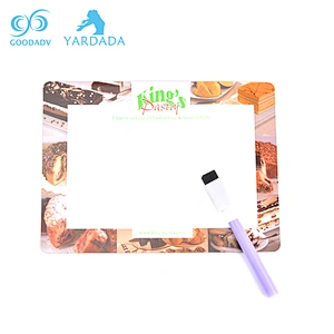Magnetic Whiteboard CMYK printing Marker Pen with eraser