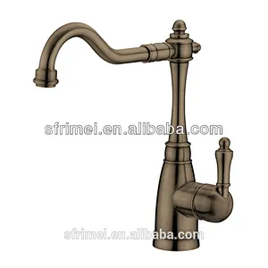 KL-5022A Bathroom Single Handle Chrome Surface Finishing Brass Antique Tap Mixer