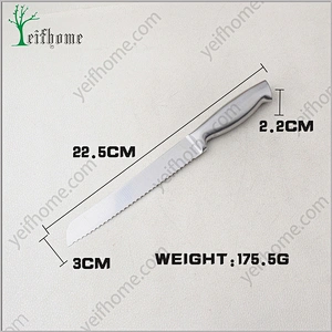 Fashion design bread knife with obtainable price