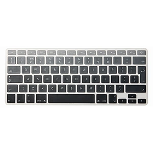 Accept Custom keyboard skins Rainbow English Silicone Keyboard Skin Cover for Macbook Air Pro 13