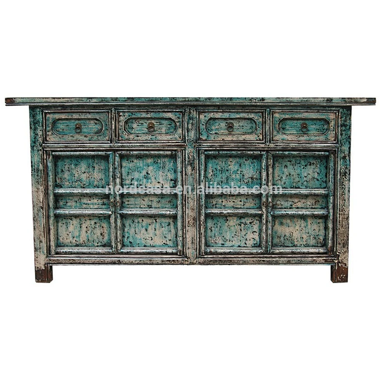Chinese antique solid wood living room cabinet Beijing
