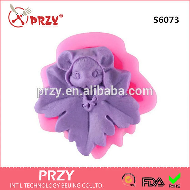 Maple leaf & rat soap mold DIY silicone mold