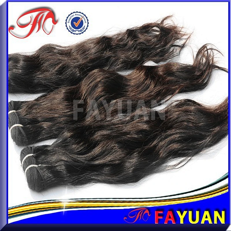 Single donor temple hair 100% virgin Brazilian Bulk Human Hair