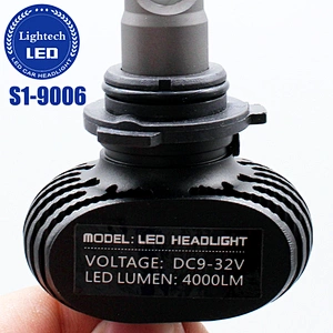 Super Bright Fanless LED Headlight 4000lm 50w S1 HB4 H1 H3 H7 H4 H11 9005 9006 Car Led light