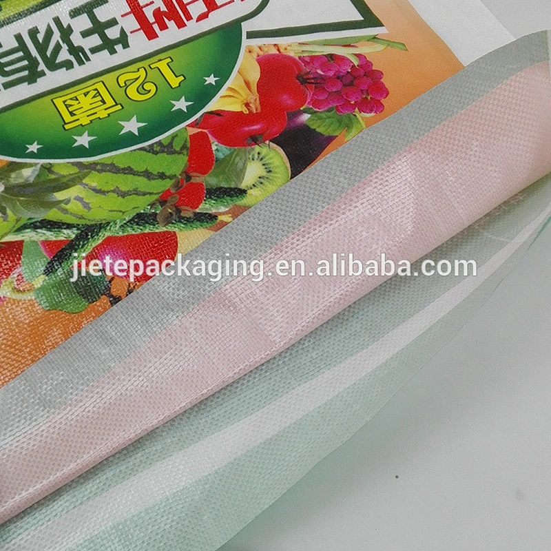 Video, 50kg poly seed, fertilizer packaging pp woven bag for garden