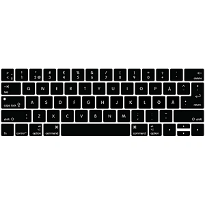 Laptop Semi Colors laptop swedish keyboard Skin Protector keyboard cover For Macbook Pro 13 15 Touch Bar