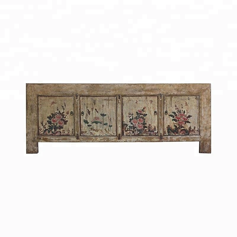 chinese antique rustic distressed lobby storage sideboard furniture