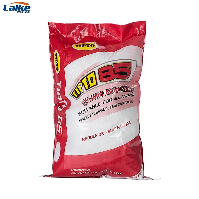 2019 raw material PP woven wheat flour packaging  50kg maize bags