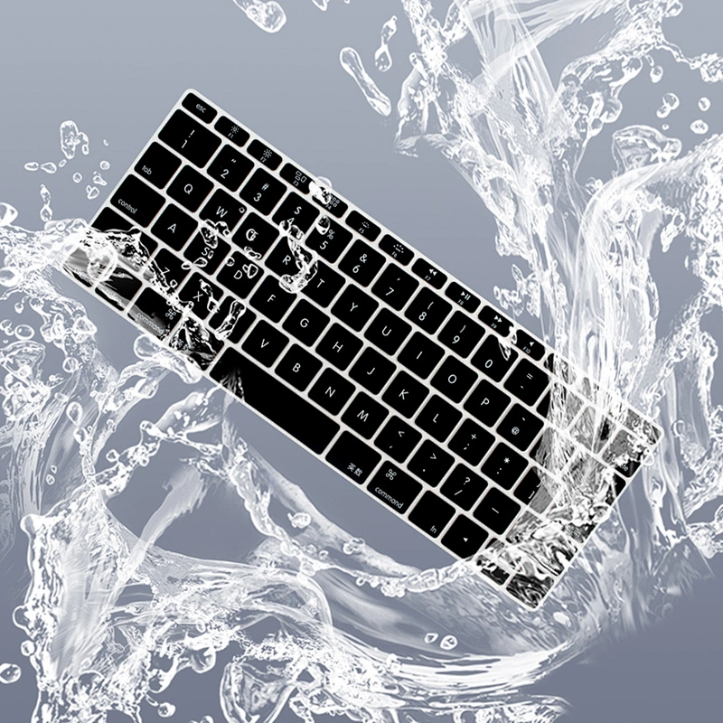 English Custom Silicone Keyboard cover keyboard skins laptop keyboard cover for Mac Pro 13 No Touch Bar Japanese Version