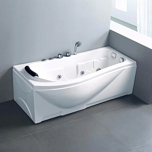 High quality one person acrylic whirlpool massage bathtub indoor hot tub