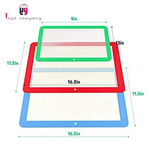 Wholesale Easy clean Silicone baking mat for Baking Sheets monstick Cookie sheet pans