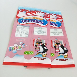 Accept custom PE plastic bags used for packing snacks