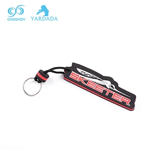 Popular New Advertising Products Eva Keychain Floating Funny Key Ring
