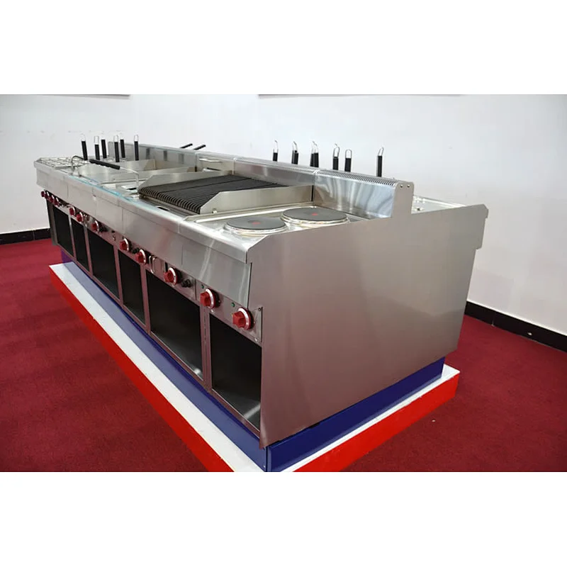 High quality commercial stainless steel restaurant kitchen equipment and fast food equipment in china for sale (SY-CKE1)