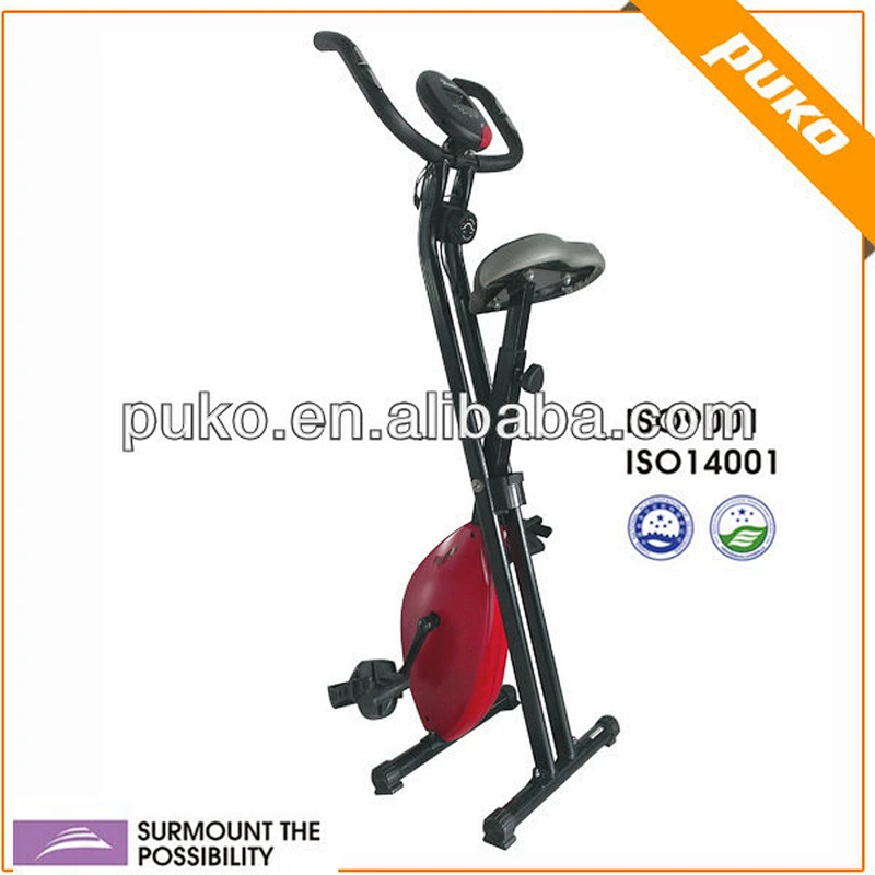 Red environmental- friendly exercise cyclette