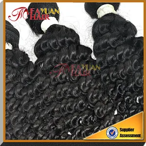no chemical treated 100% human hair tangle free Deep Curl Human Hair