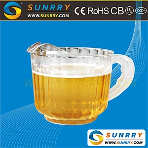 Promotional Unbreakable Polycarbonate Pitcher PC Beer Pitcher and water pitcher for NSF (SY-CT27A SUNRRY)