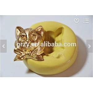 2015 hotsale Vintage Kitty Cat cake decor silicone cake mold